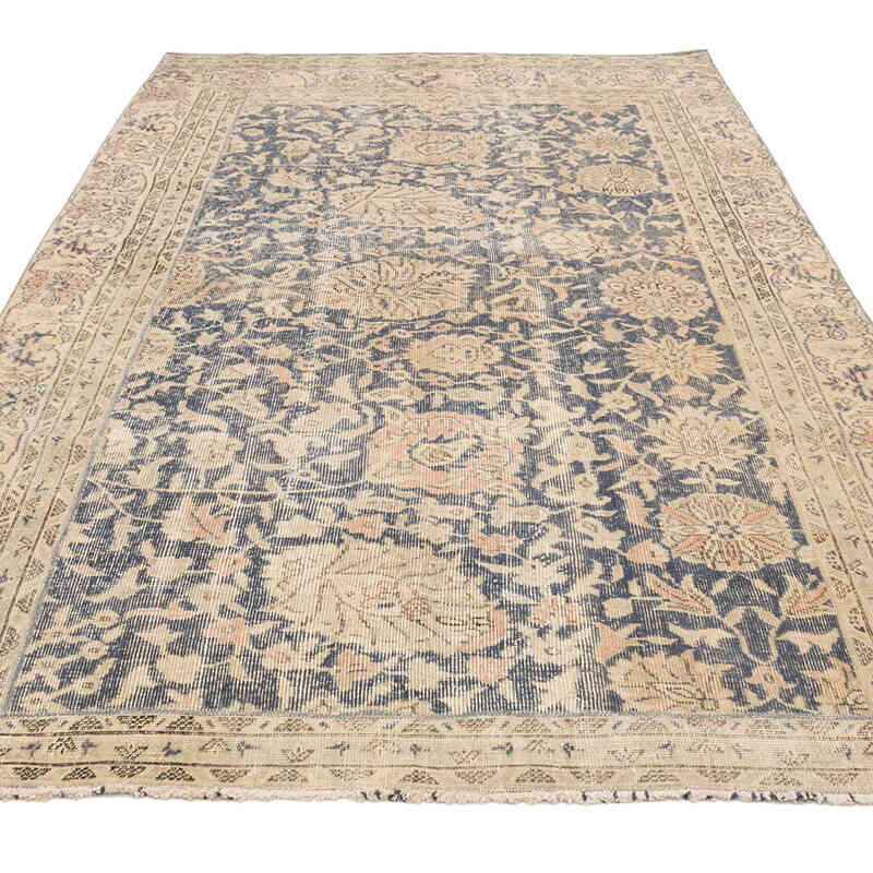 Alfombra Vintage Turca Anudada a Mano - 150 cm x 262 cm - K0074098