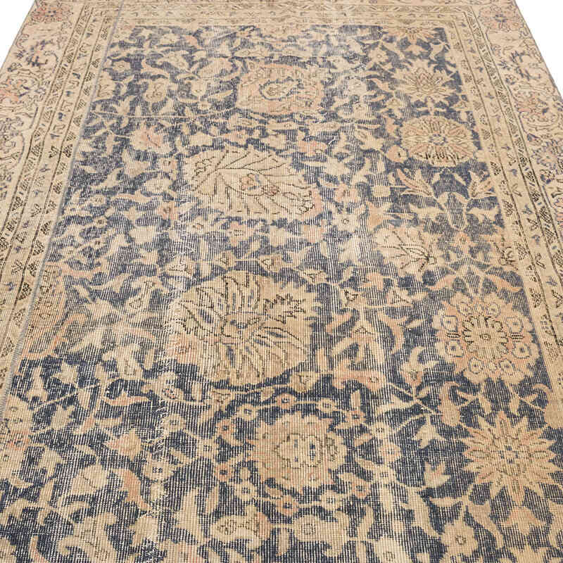 Alfombra Vintage Turca Anudada a Mano - 150 cm x 262 cm - K0074098
