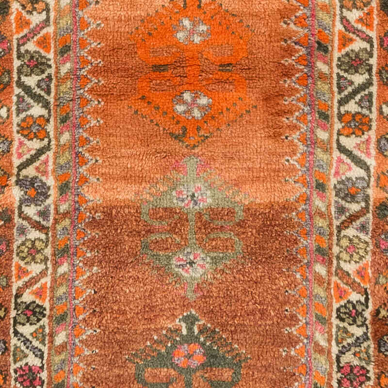Vintage Tribal Runner Rug - 2' 11" x 13' 3" (35" x 159") - K0074099