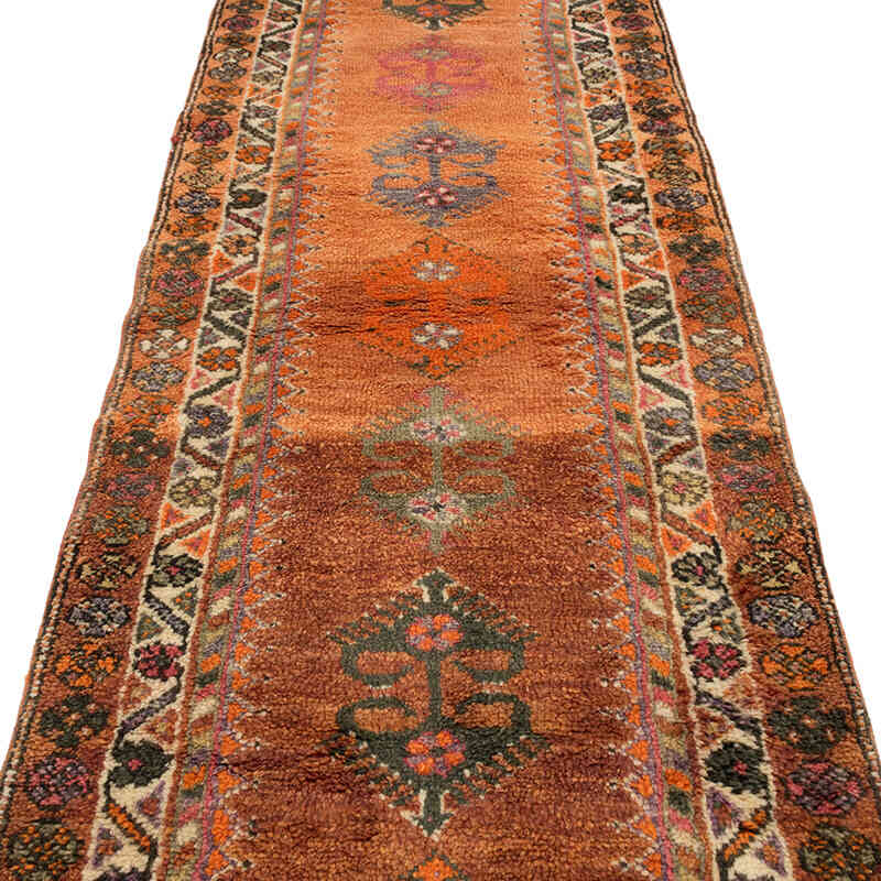 Vintage Tribal Runner Rug - 2' 11" x 13' 3" (35" x 159") - K0074099