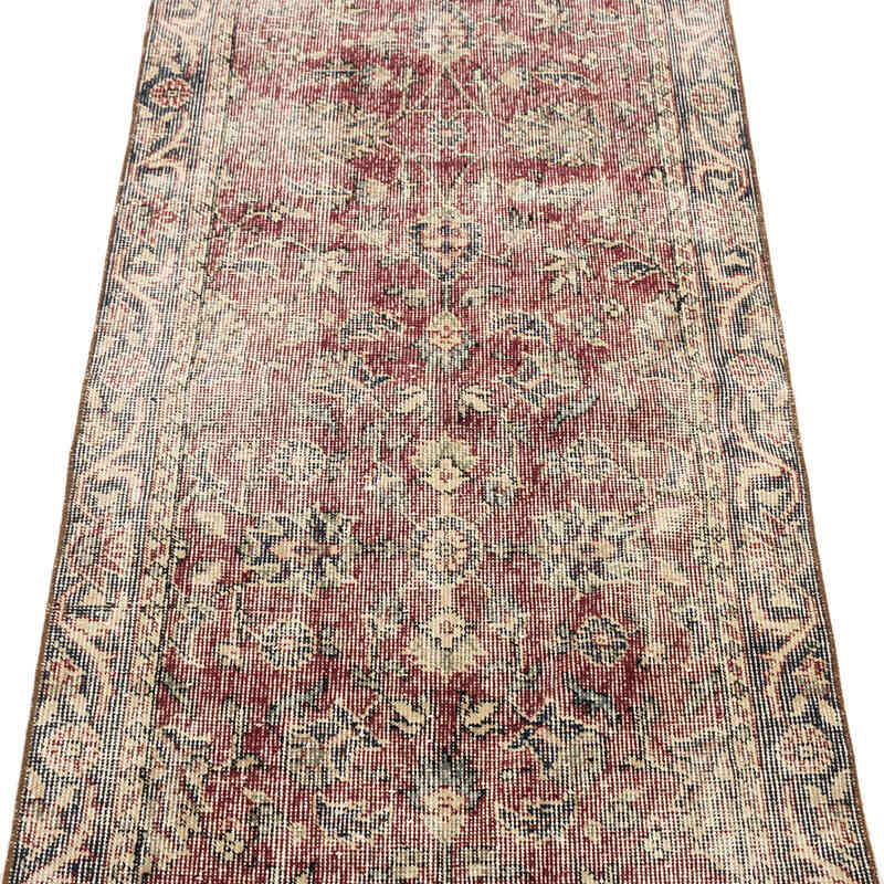 Alfombra Vintage Turca Anudada a Mano - 72 cm x 152 cm - K0074102