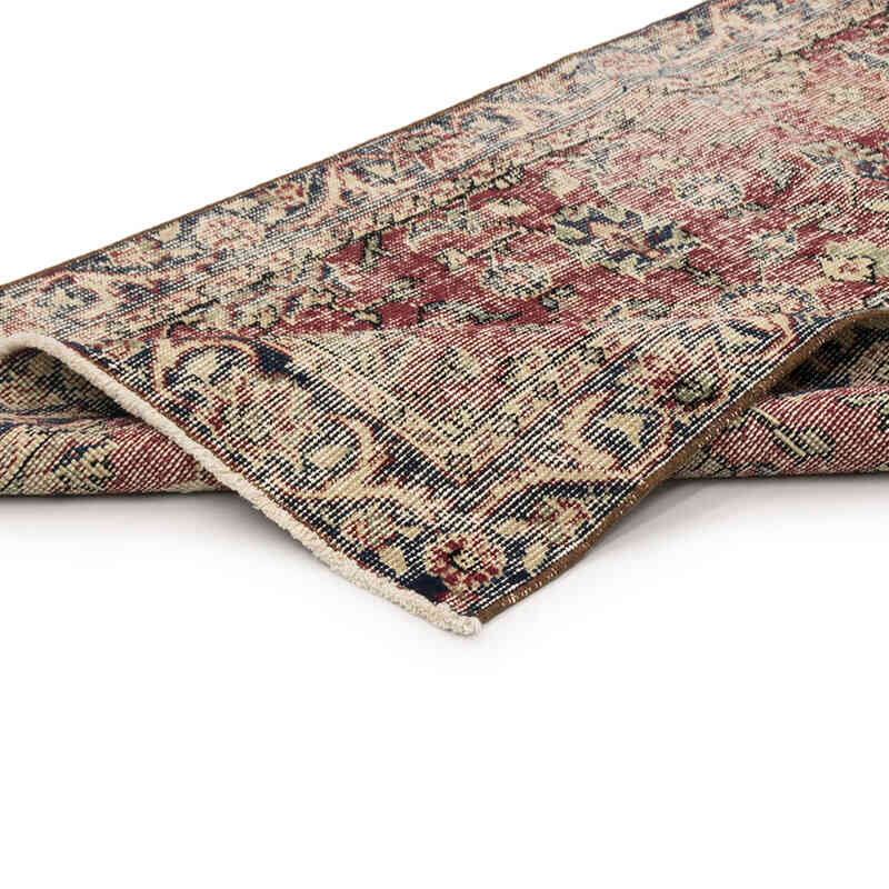 Alfombra Vintage Turca Anudada a Mano - 72 cm x 152 cm - K0074102