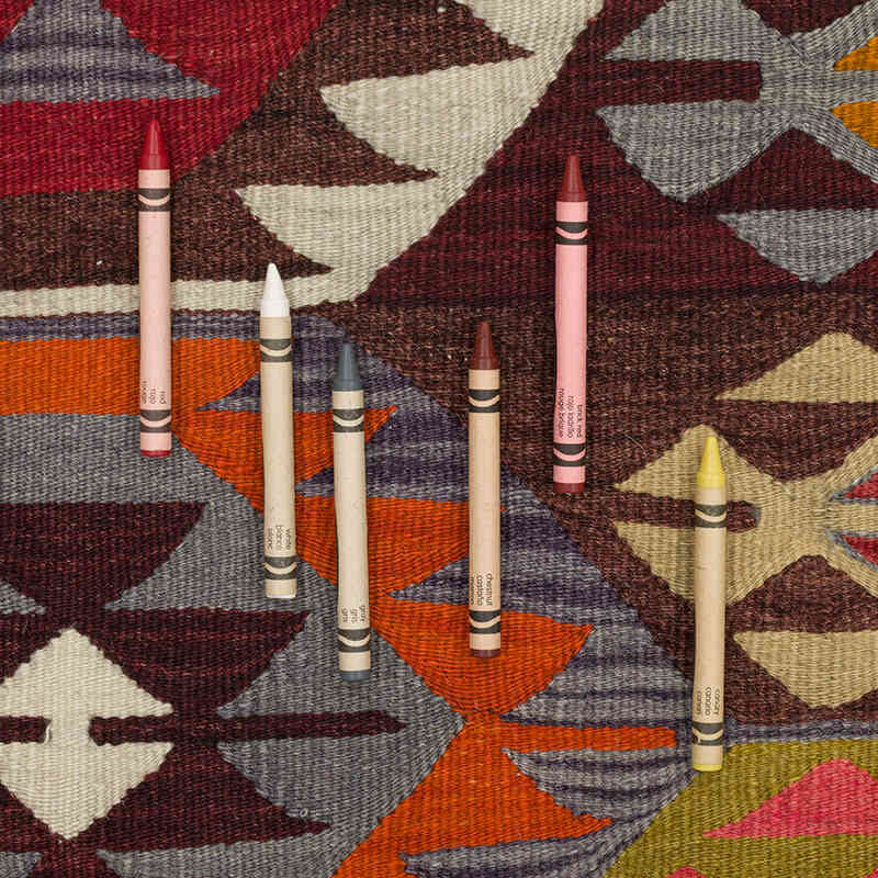 Alfombra Vintage Tavas Kilim - 190 cm x 366 cm - K0074106