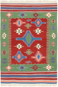 Yeni Kök Boya El Dokuma Kilim - 152 cm x 220 cm