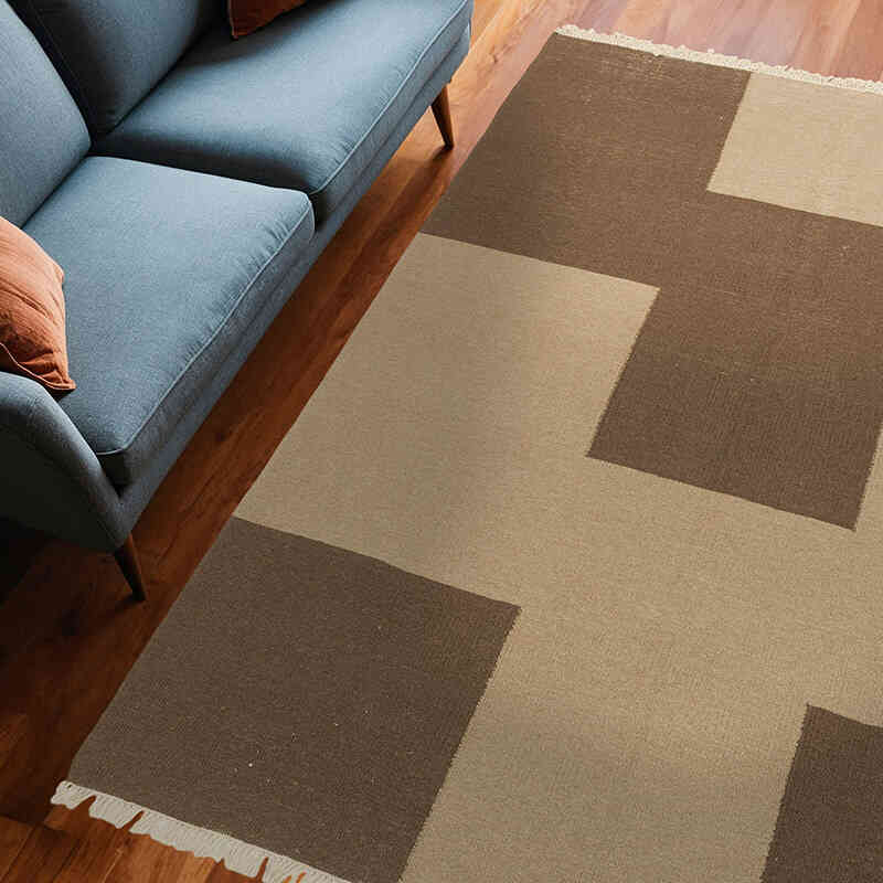 Nueva Alfombra Turca Kilim - 200 cm x 255 cm - K0074110