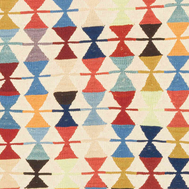 Yeni Kök Boya El Dokuma Kilim - 95 cm x 118 cm - K0074111