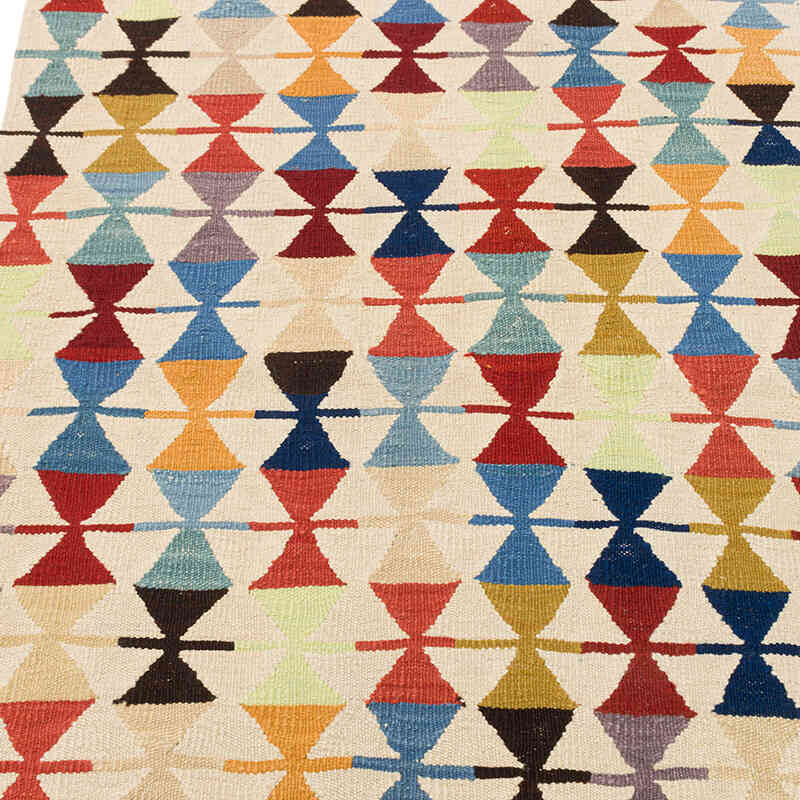 Yeni Kök Boya El Dokuma Kilim - 95 cm x 118 cm - K0074111