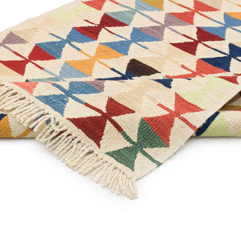 Yeni Kök Boya El Dokuma Kilim - 95 cm x 118 cm - K0074111