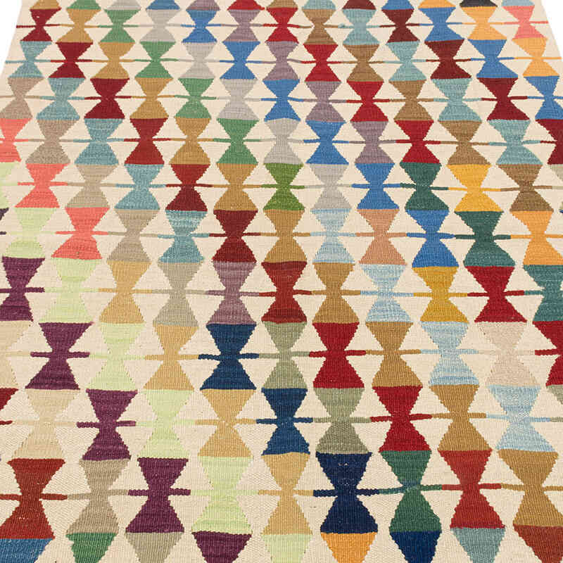Nueva Alfombra Turca Kilim - 123 cm x 180 cm - K0074120
