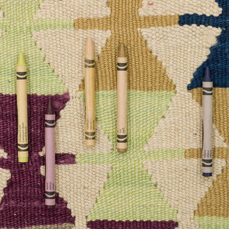 Nueva Alfombra Turca Kilim - 123 cm x 180 cm - K0074120