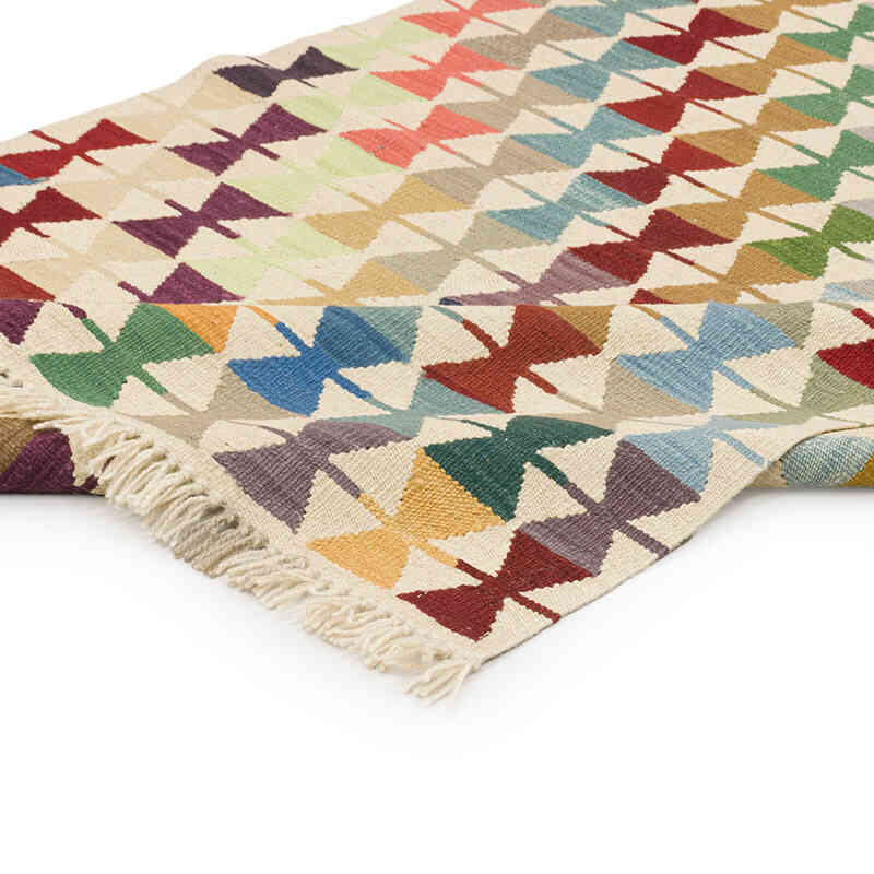 Nueva Alfombra Turca Kilim - 123 cm x 180 cm - K0074120