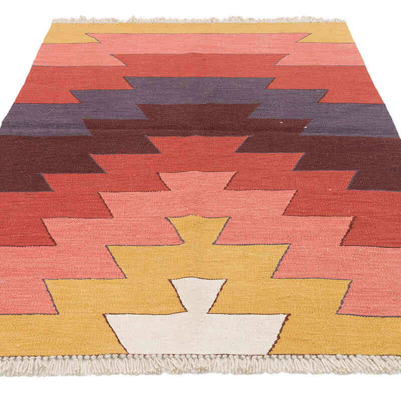 Yeni Kök Boya El Dokuma Kilim - 122 cm x 185 cm - K0074121