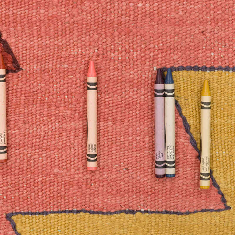 Yeni Kök Boya El Dokuma Kilim - 122 cm x 185 cm - K0074121