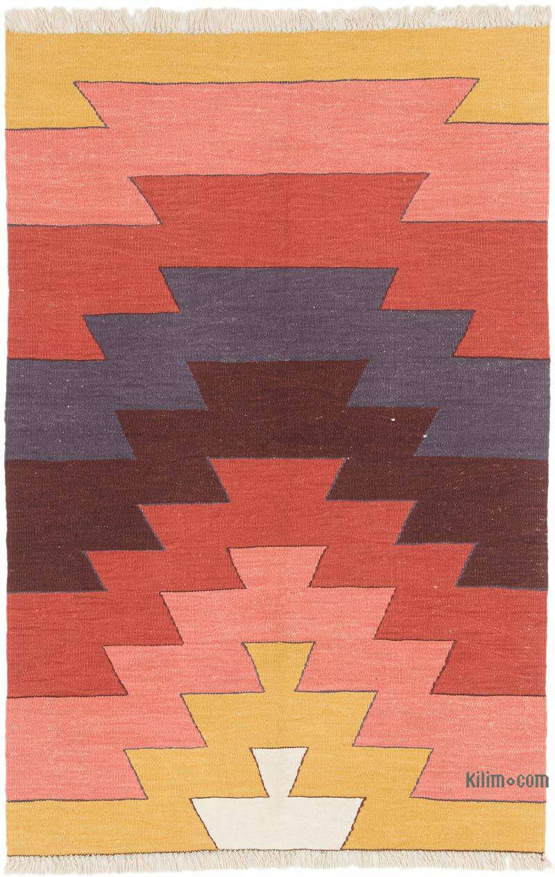 Yeni Kök Boya El Dokuma Kilim - 122 cm x 185 cm - K0074121