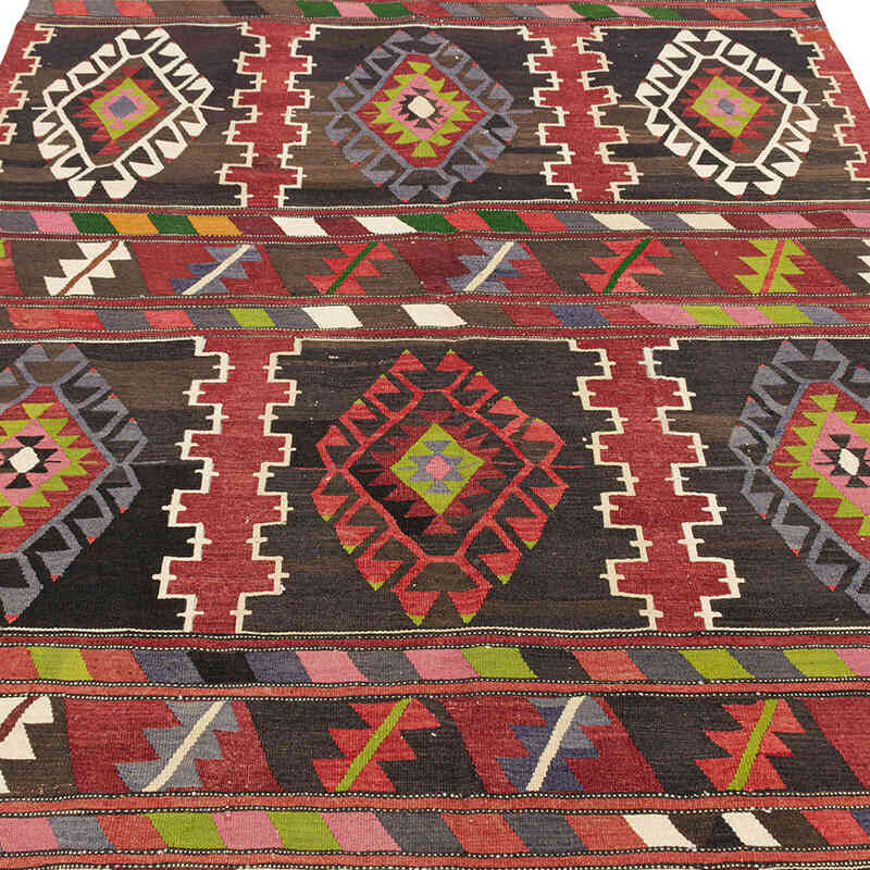 Alfombra Vintage Karakecili Kilim - 155 cm x 254 cm - K0074123