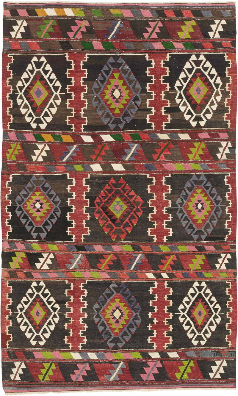 Alfombra Vintage Karakecili Kilim - 155 cm x 254 cm - K0074123