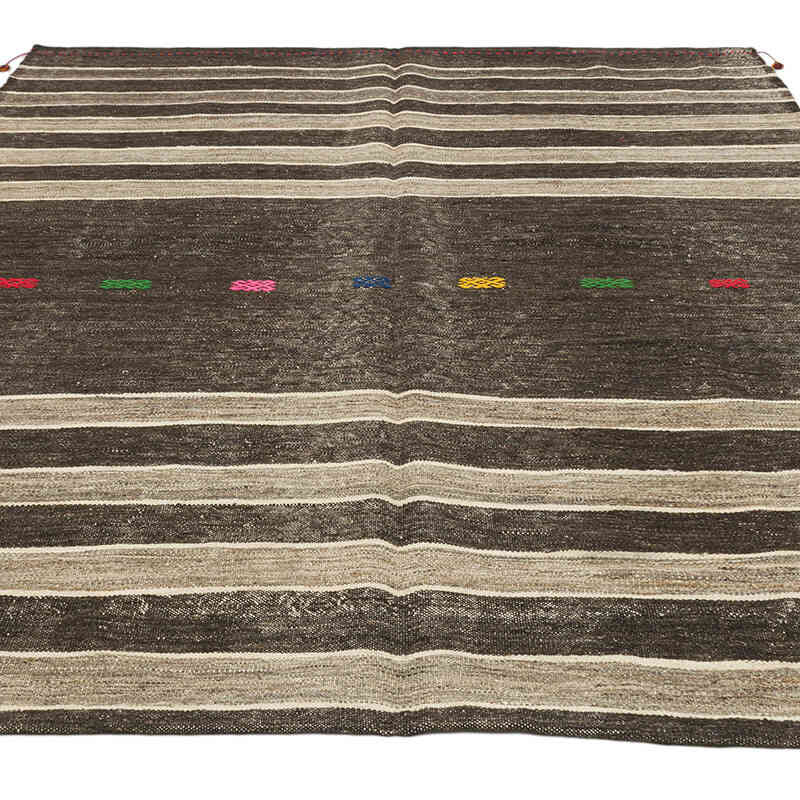 Alfombra Vintage Anatolian Kilim - 190 cm x 241 cm - K0074125