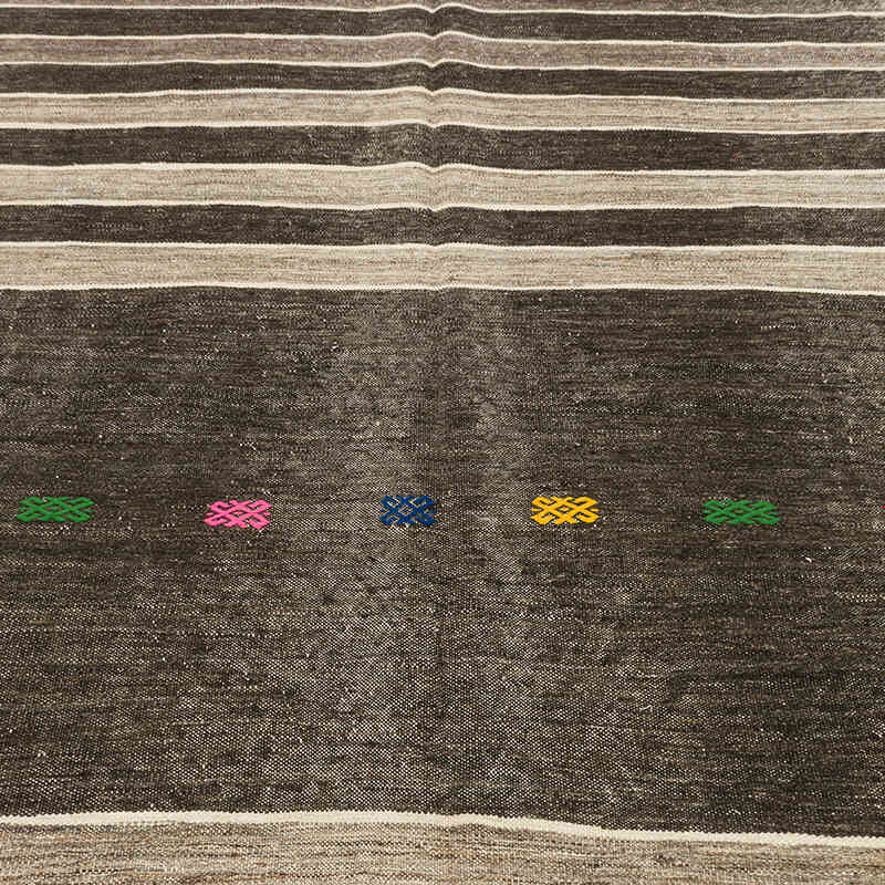 Alfombra Vintage Anatolian Kilim - 190 cm x 241 cm - K0074125