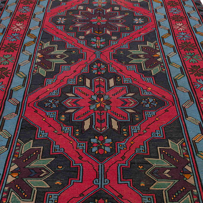 Alfombra Soumak Vintage Caucásica - 177 cm x 327 cm - K0074142