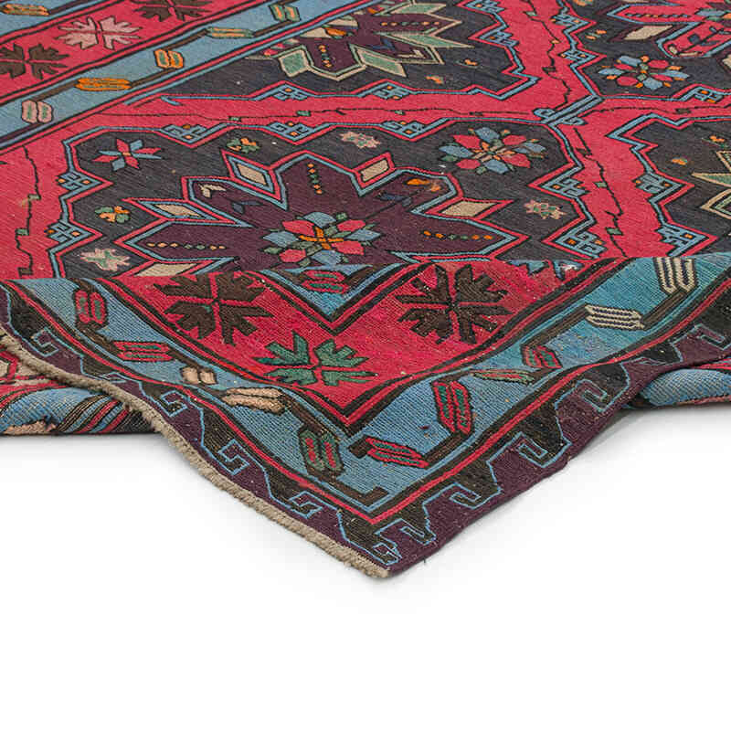 Alfombra Soumak Vintage Caucásica - 177 cm x 327 cm - K0074142