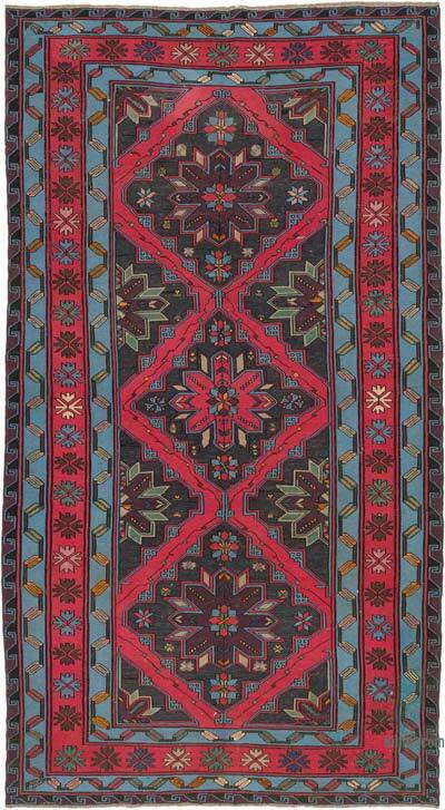 Vintage Caucasian Soumak Rug - 5' 10" x 10' 9" (70" x 129")