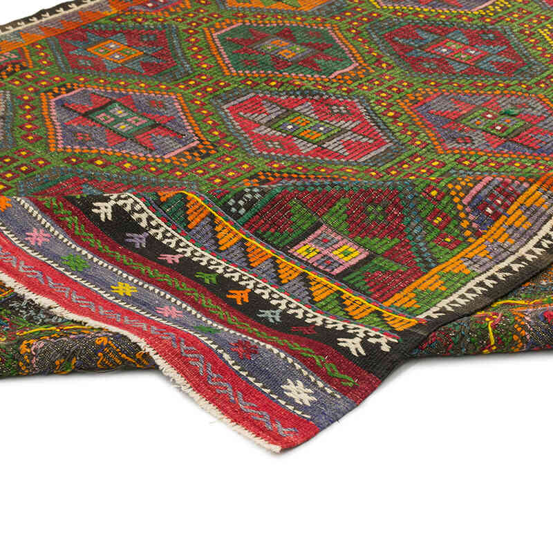 Vintage Anatolian Jijim Rug - 6' 5" x 9' 10" (77" x 118") - K0074148