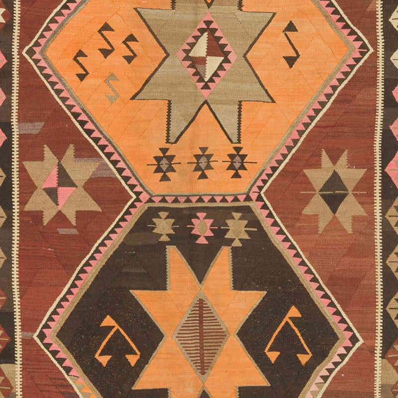 Vintage Kars Kilim Rug - 6' 1" x 15' 3" (73" x 183") - K0074149