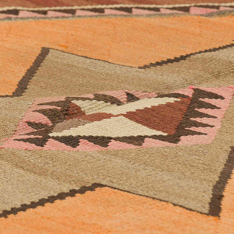 Vintage Kars Kilim Rug - 6' 1" x 15' 3" (73" x 183") - K0074149