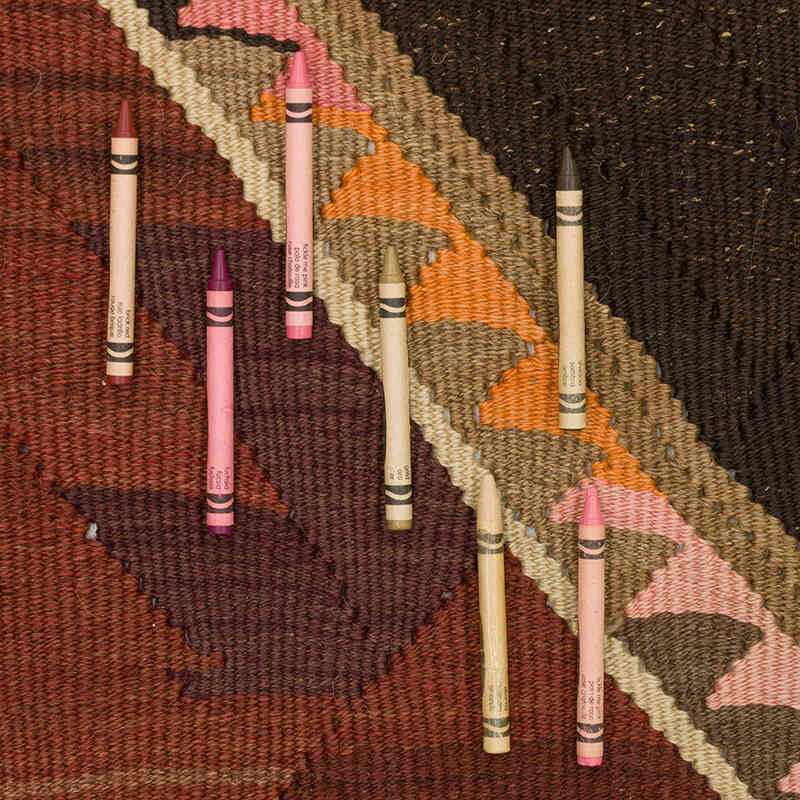 Vintage Kars Kilim Rug - 6' 1" x 15' 3" (73" x 183") - K0074149