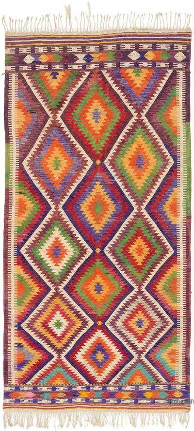 Alfombra Vintage Fethiye Kilim - 142 cm x 288 cm