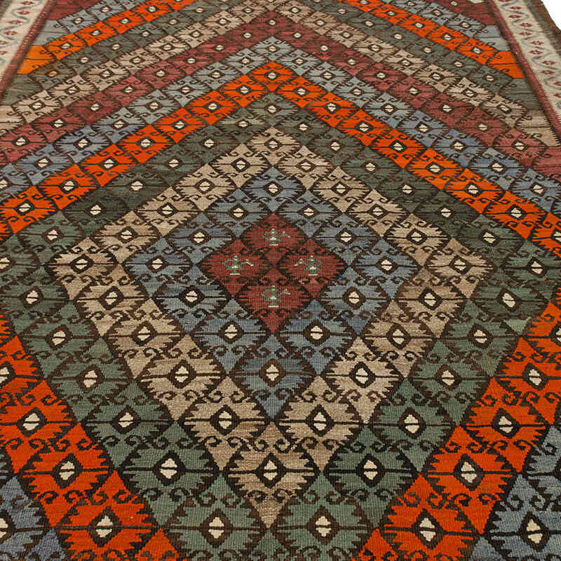 Alfombra Vintage Bayburt Kilim - 205 cm x 332 cm - K0074156
