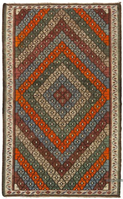 Vintage Bayburt Kilimi - 205 cm x 332 cm