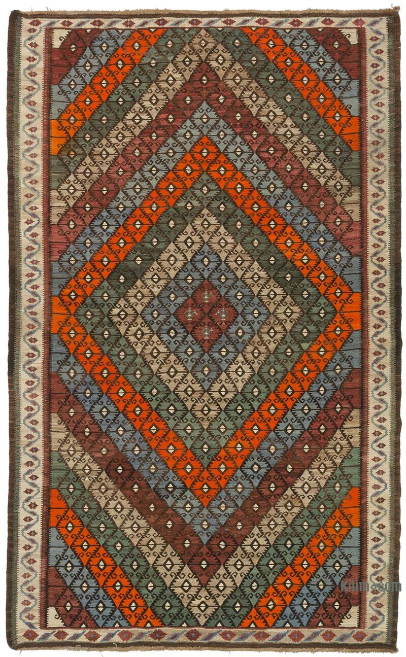 Alfombra Vintage Bayburt Kilim - 205 cm x 332 cm - K0074156
