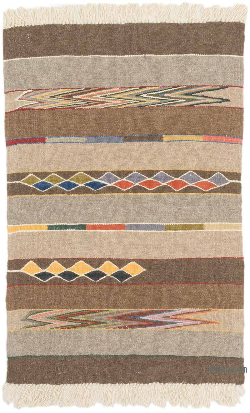 Nueva Alfombra Turca Kilim - 73 cm x 110 cm - K0074158