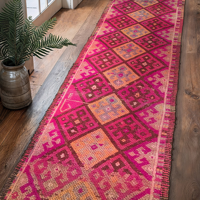 Vintage Anadolu Yolluk - 78 cm x 330 cm - K0074160