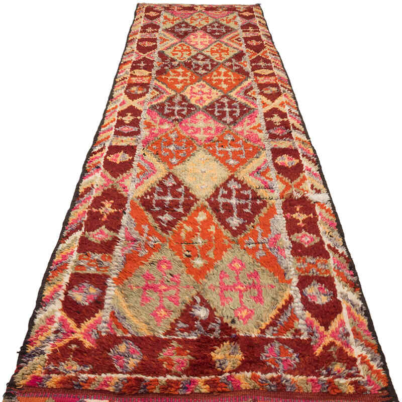 Vintage Anadolu Yolluk - 90 cm x 357 cm - K0074164
