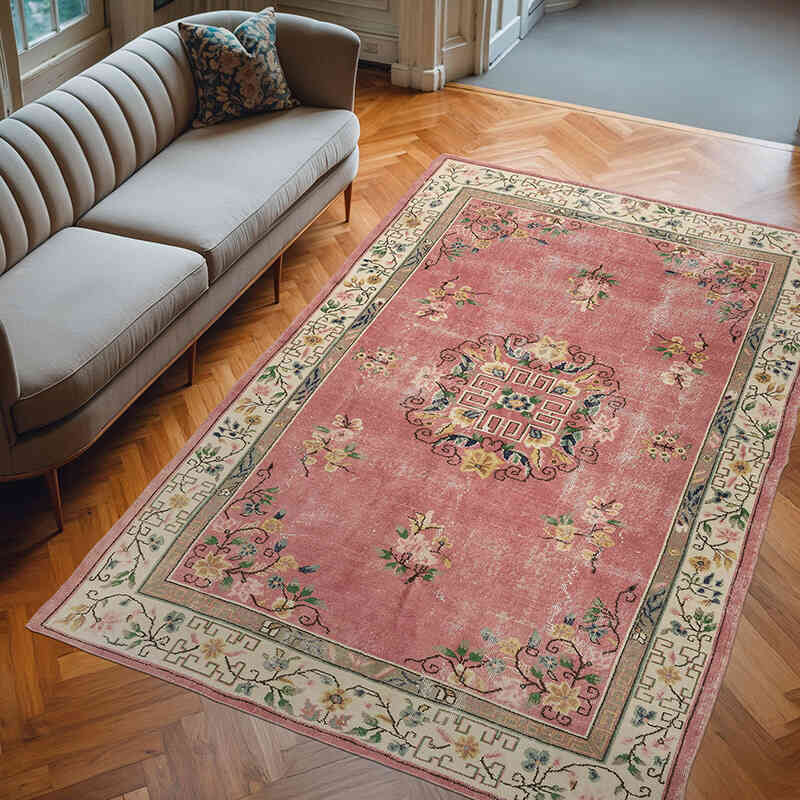 El Dokuma Vintage Hali - 202 cm x 302 cm - K0074166