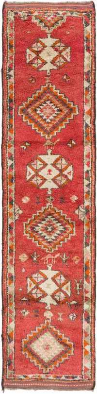 Vintage Anadolu Yolluk - 86 cm x 360 cm