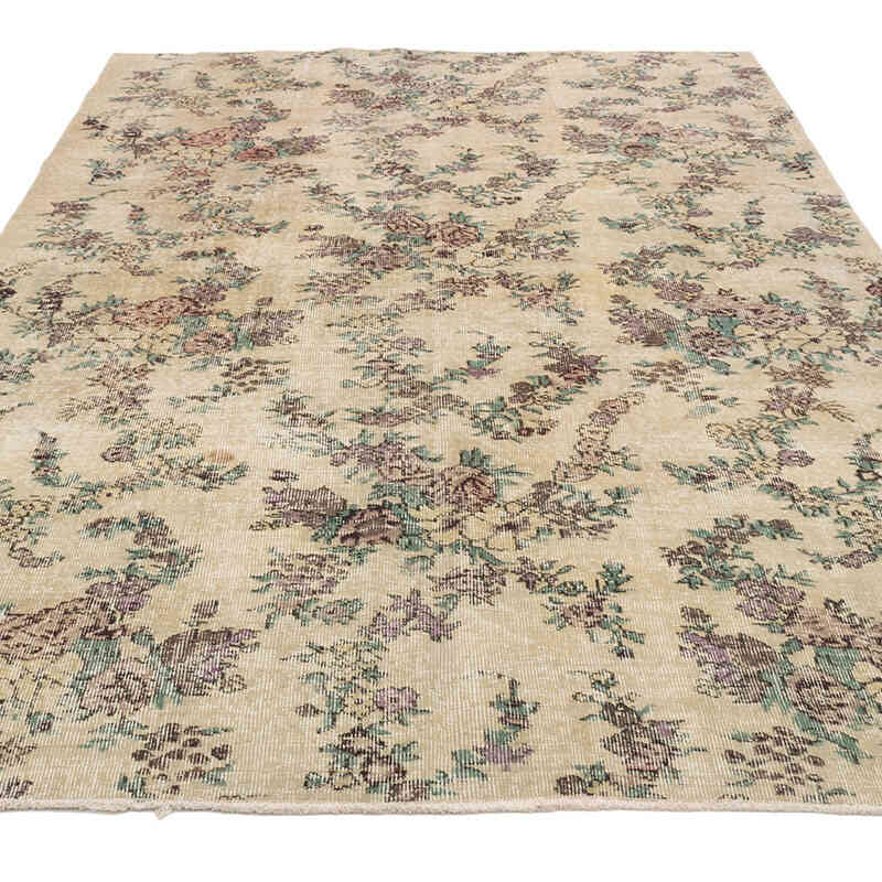 Alfombra Vintage Turca Anudada a Mano - 160 cm x 245 cm - K0074169