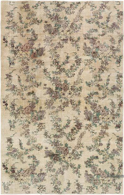 Alfombra Vintage Turca Anudada a Mano - 160 cm x 245 cm