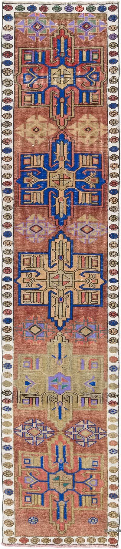 Vintage Tribal Runner Rug - 2' 8" x 12' 2" (32" x 146")