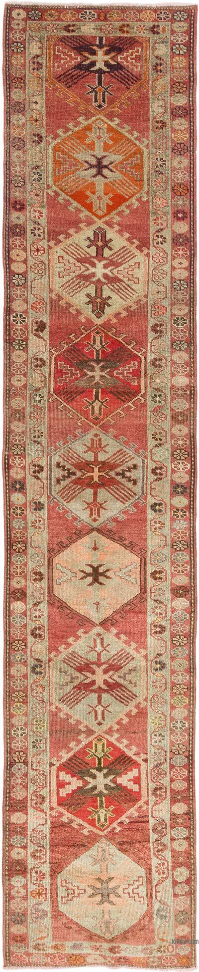 Alfombra Vintage de pasillo - 82 cm x 409 cm