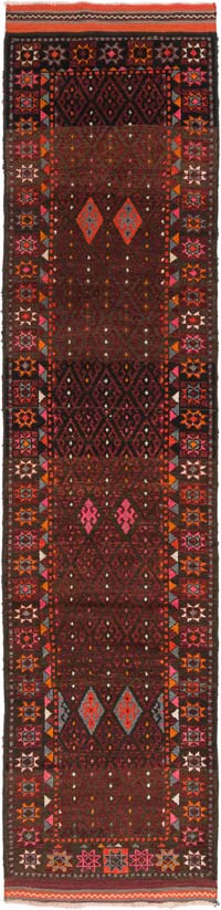 Alfombra Vintage de pasillo - 98 cm x 415 cm