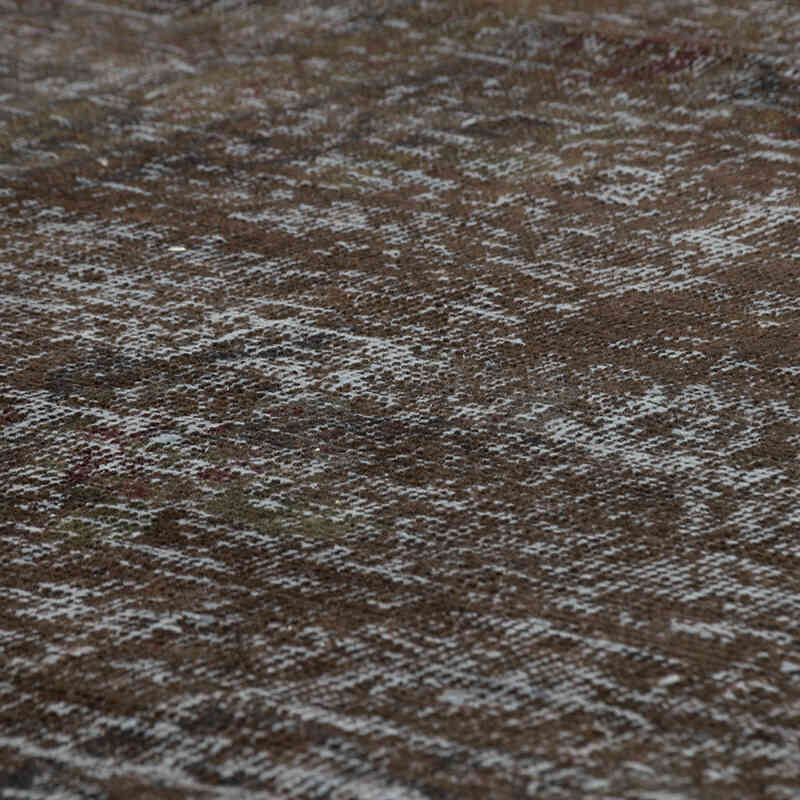 Alfombra de Pasillo Turca Vintage Sobreteñida - 106 cm x 276 cm - K0074182