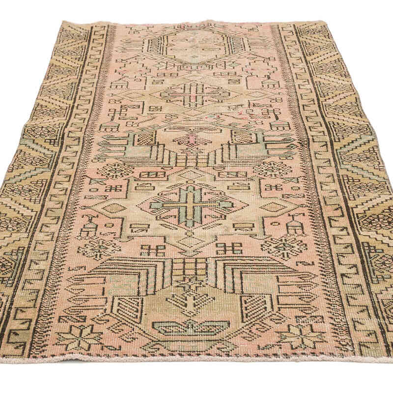 Vintage Turkish Hand-Knotted Rug - 3' 1" x 6' 6" (37" x 78") - K0074184