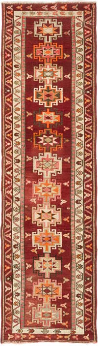 Vintage Anadolu Yolluk - 101 cm x 350 cm