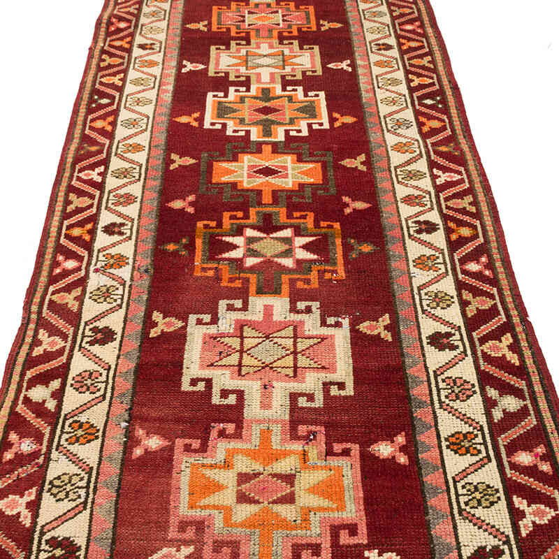 Vintage Anadolu Yolluk - 101 cm x 350 cm - K0074185