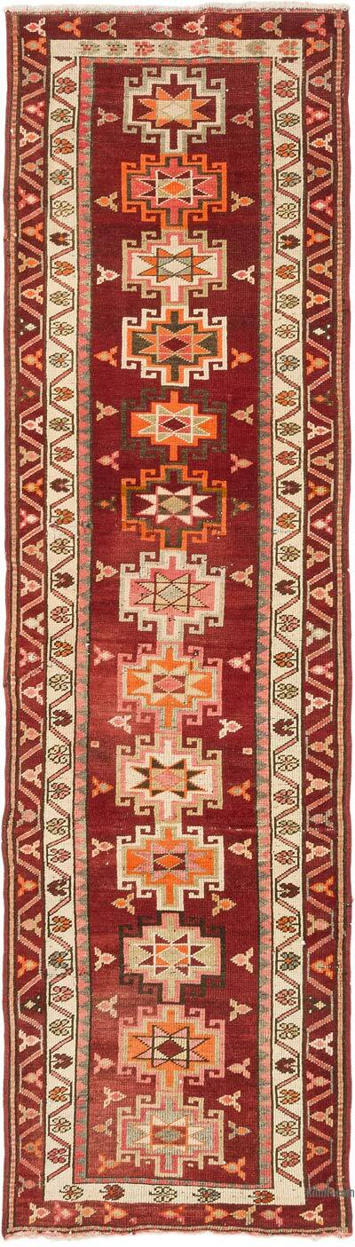 Vintage Tribal Runner Rug - 3' 4" x 11' 6" (40" x 138")