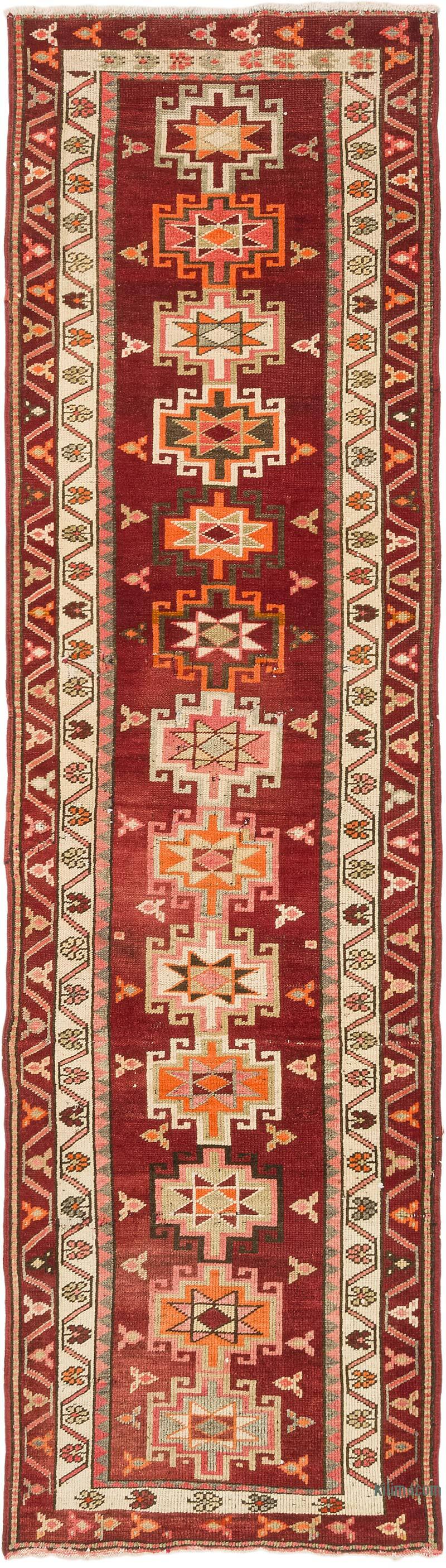 Vintage Anadolu Yolluk - 101 cm x 350 cm - K0074185