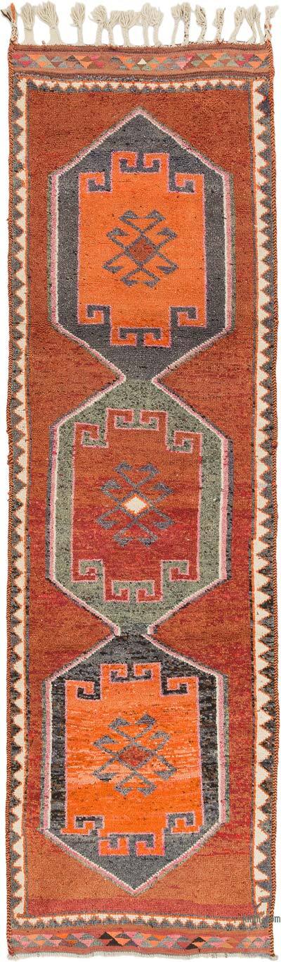 Alfombra Vintage de pasillo - 110 cm x 365 cm